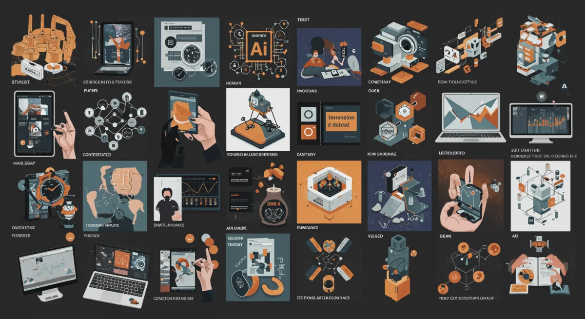 AI-powered creative tools enhancing content and design workflows.