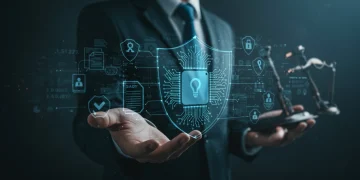 Digital shield protecting AI systems from legal and financial risks