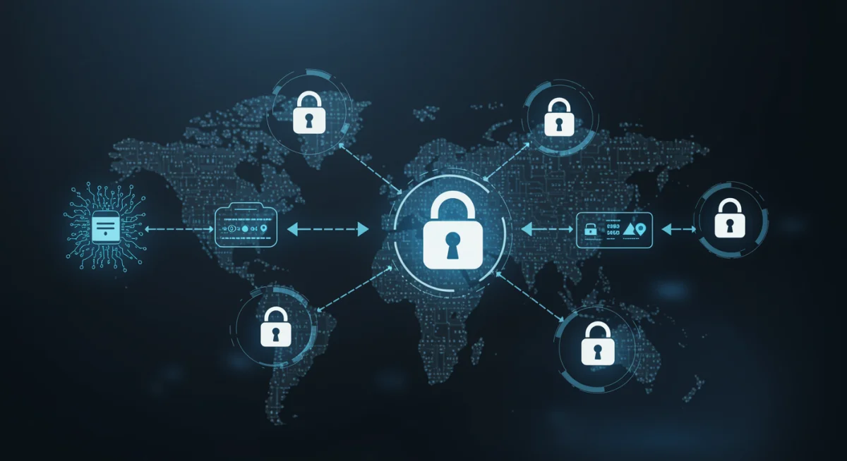 Secure data management with blockchain technology in enterprises