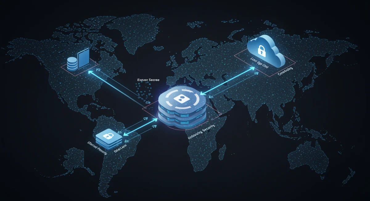 Edge computing network architecture with low latency data flow