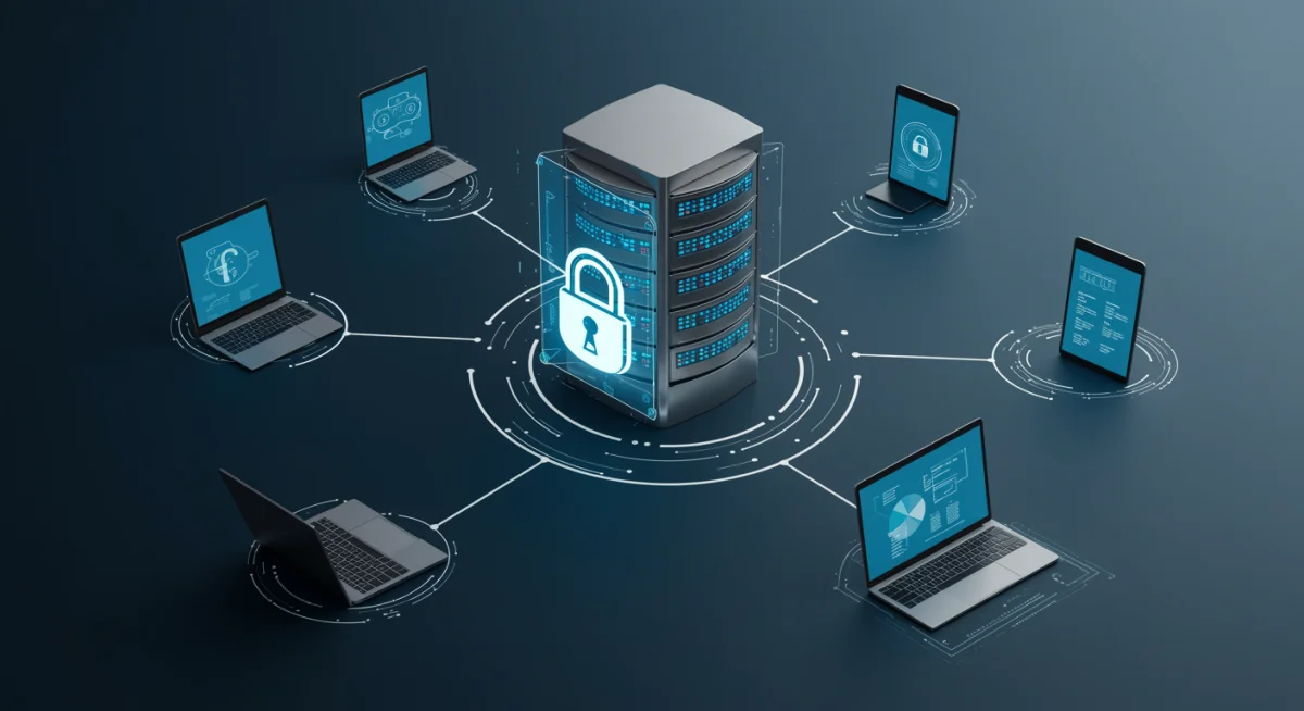 Secure data protection and cybersecurity for small businesses