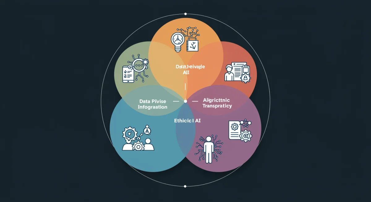 Infographic comparing state AI policies like data privacy and ethical AI