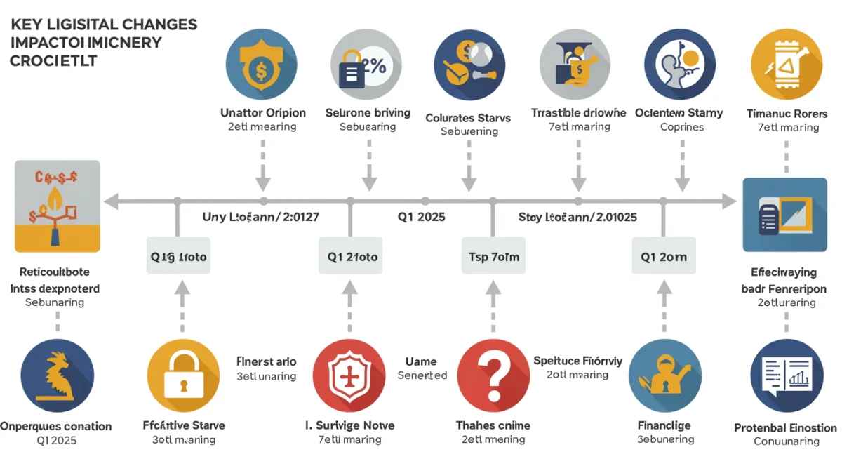 Timeline of US cybersecurity legislative changes and financial impacts