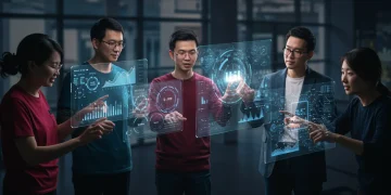 U.S. startup founders leveraging advanced AI and machine learning strategies for innovation in 2025.