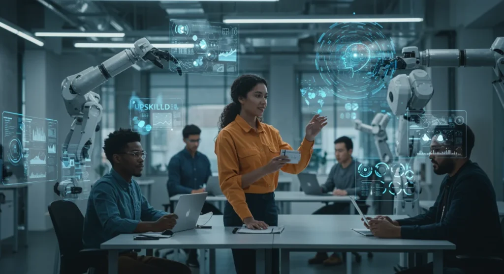 Automation’s Rise: US Workers Adapt & Secure New Roles by 2030