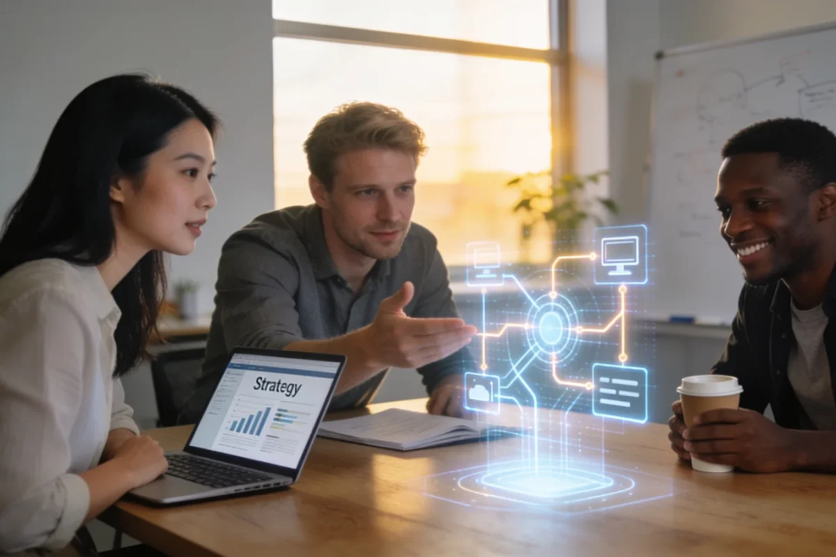 Hybrid teams using agentic workflow automation: gain edge