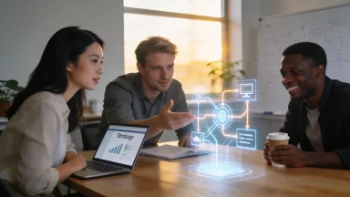 Hybrid teams using agentic workflow automation: gain edge